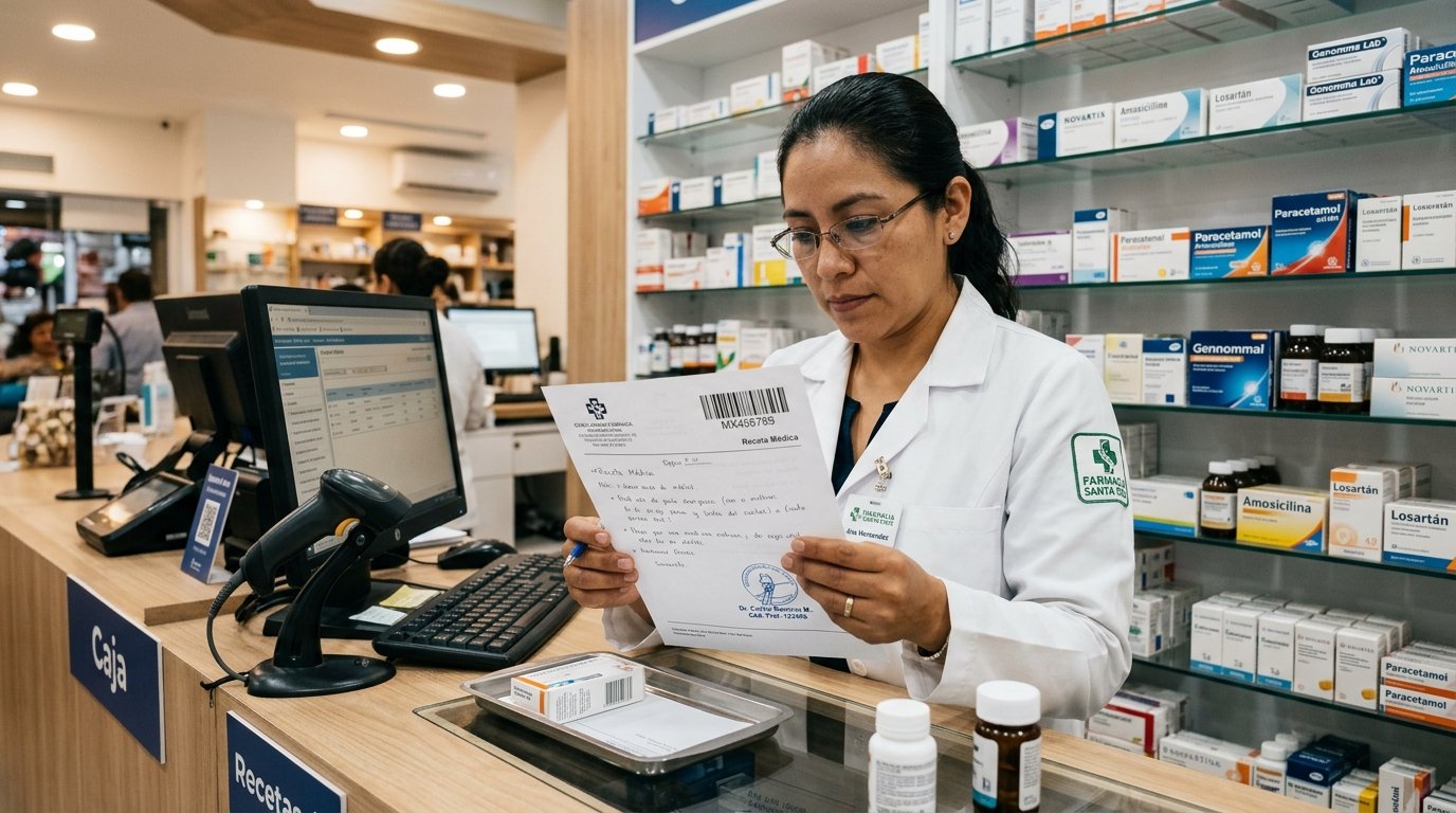 Receta médica en FEUM 7.0: verificación y dispensación segura