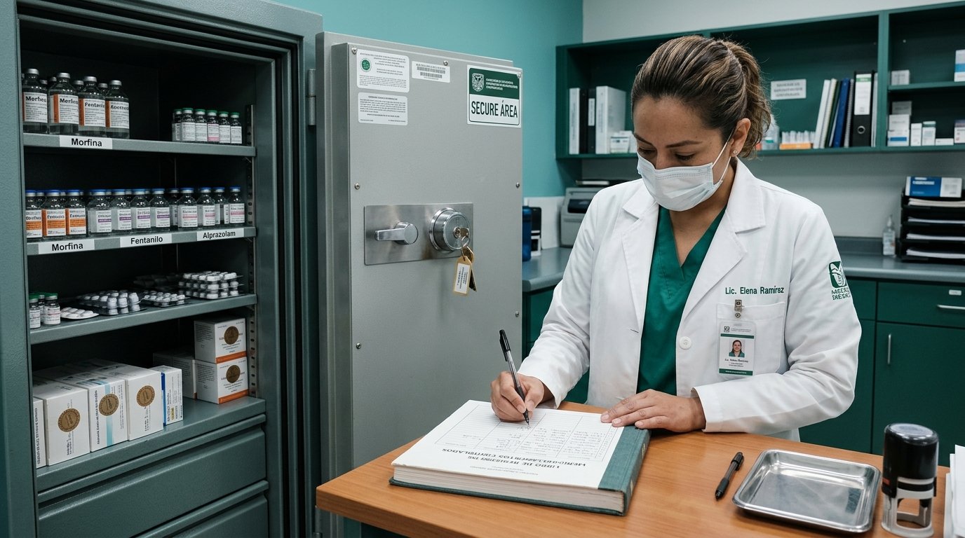 Medicamentos controlados: recepción y libro de control en FEUM 7.0
